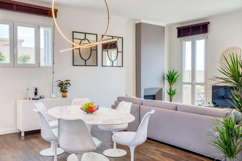 #24 Marie-Claire Suite Sea View/Balcony/Ac/5Min Port Villefranche-sur-Mer Exterior photo