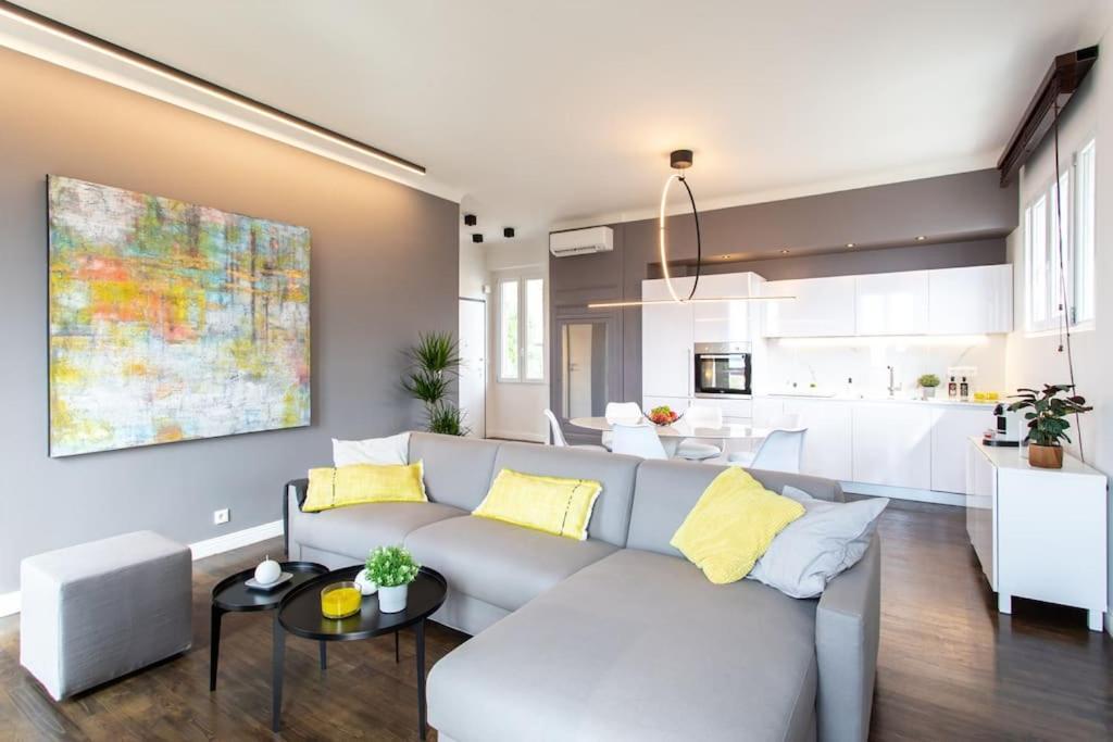 #24 Marie-Claire Suite Sea View/Balcony/Ac/5Min Port Villefranche-sur-Mer Exterior photo