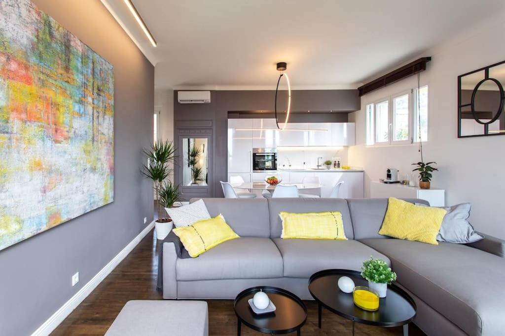 #24 Marie-Claire Suite Sea View/Balcony/Ac/5Min Port Villefranche-sur-Mer Exterior photo